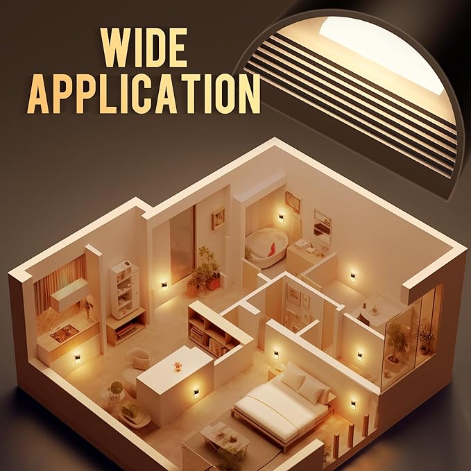 DORESshop LED Night Light[2 Pack], Night Lights Plug into Wall, 3 Level Brightness Adjustable Plug in Night Light, Dusk to Dawn Sensor, Nightlights for Adults, Bedroom, Bathroom, Hallway, 3000K