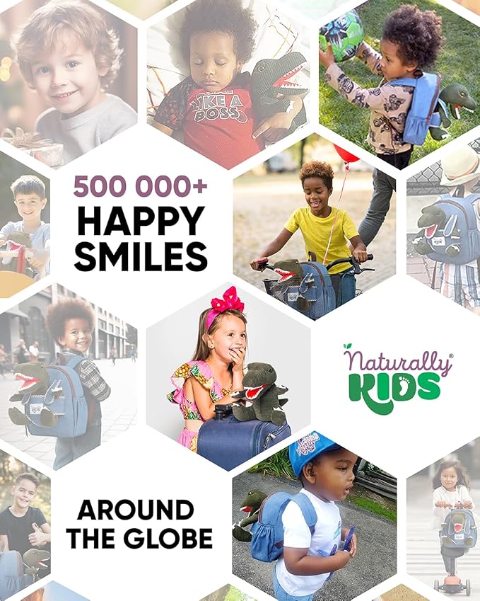 Green Dinosaur Toys for Kids 2-5, Gifts for 2 Year Old Boy, Gifts for 3 Year Old Boys, Toddler Dinosaur Backpack