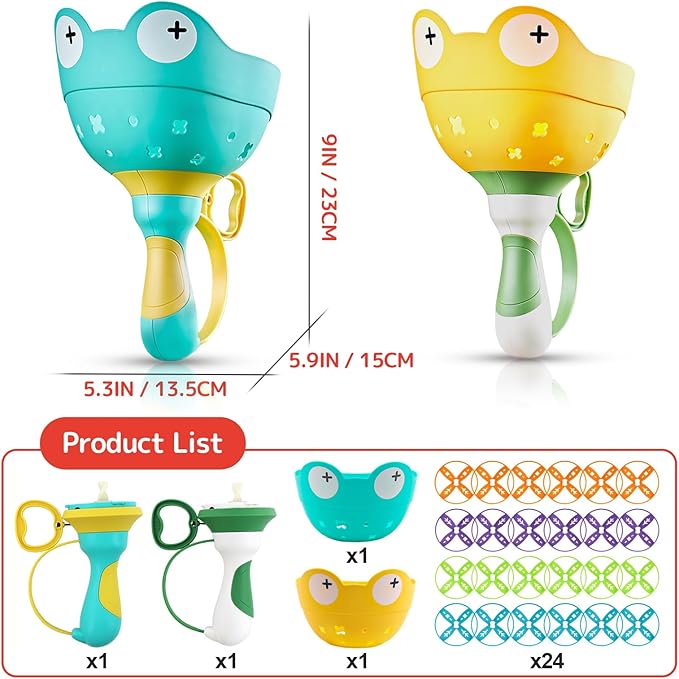 Outside Toys for Kids Ages 4-8 - Manual Capture Catching Game - Toddler Chasing Toy for Boys & Girls, Ages 3-7 - Outdoor Fun Family Games