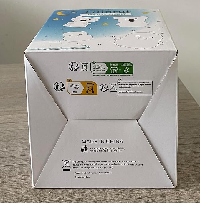 Large Penguin Night Lights for Babies Bedroom Light, lamp Kids, Toddler Nursery lamp Soft Decorative Lamps - Break Resistant, Eye Caring, Adjustable Brightness & Color, Time Setting - Large