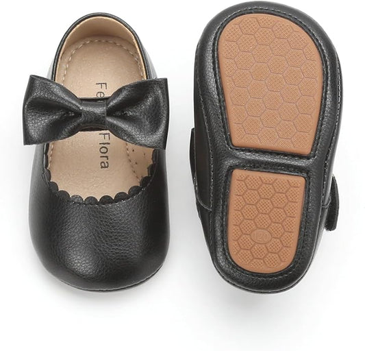 Soft Sole Baby Shoes - Infant Baby Walking Shoes Moccasins Rubber Sole Crib Shoes