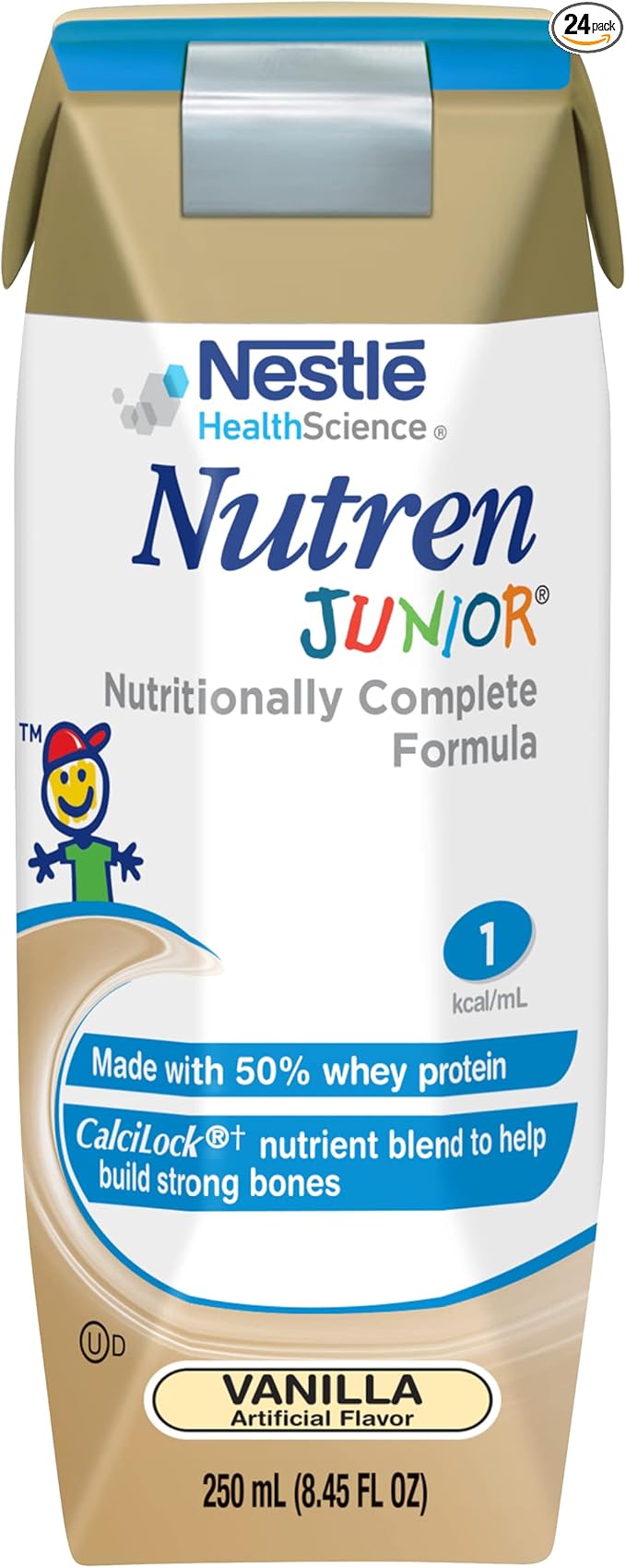 Nutren Junior Vanilla, 24 Count