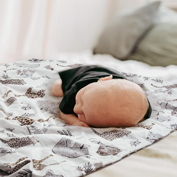 Soarwg Kids Baby Blanket Unisex Newborn, Super Soft Comfy Blankets, for Toddler Baby Nursery Bed Blanket Stroller Crib Shower Gifts, 30 x 40 Inch