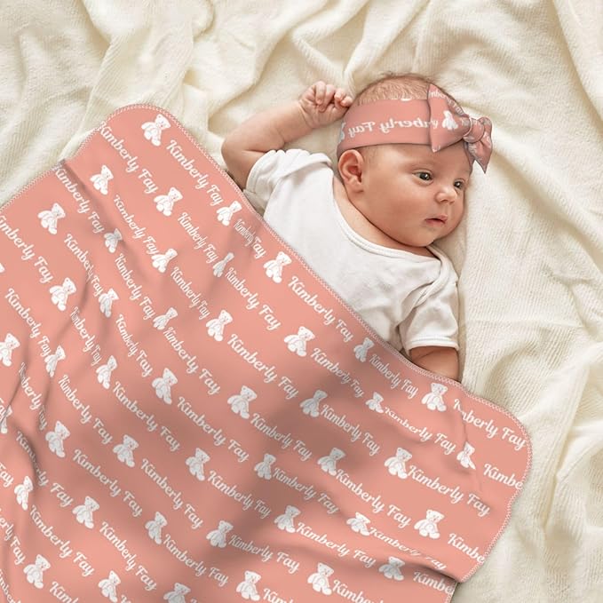 Personalized Baby Blankets - Custom Designs for Girls & Boys, Perfect Gifts
