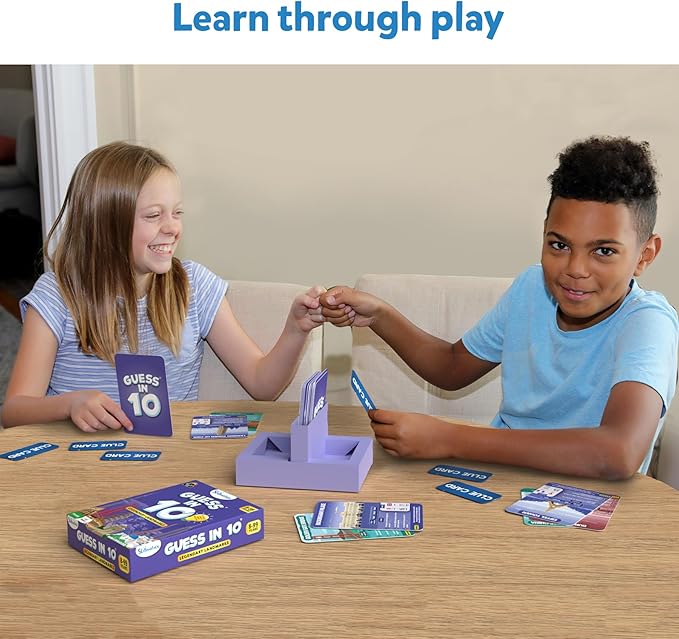 Skillmatics Guess in 10 Legendary Landmarks, Educational Travel Toys for Boys, Girls, and Kids Who Love Card Games, Board Games, Geography and History, Trivia, Gifts for Ages 8, 9, 10 and Up