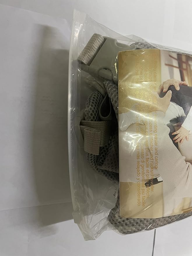 IULONEE Baby Carriers from Newborn with Detachable Bibs Ergonomic Portable Baby Front & Back Backpack Carry Adjustable Toddlers Carrier for Infant Within 33lbs Light Gray