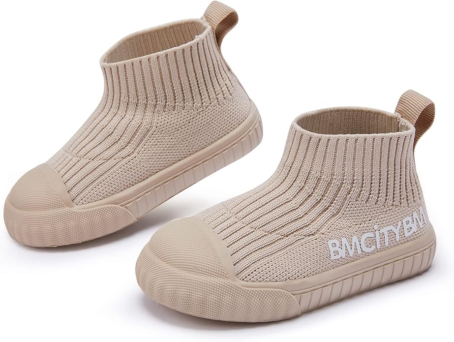 BMCiTYBM Baby Sneakers Girls Boys Lightweight Breathable Mesh First Walkers Shoes 6-24 Months