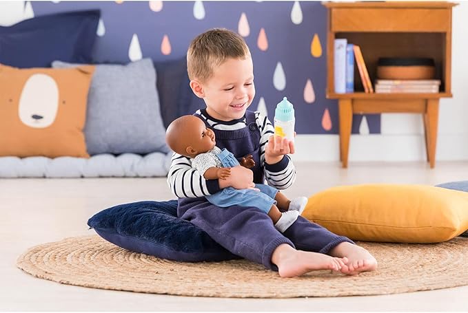 Corolle Magic Milk Baby Doll Bottle for 14-17", Interactive Baby Doll Accessories with 3 Realistic Sounds (Crying, Laughing, Sucking), Feeding Sounds, Batteries Included