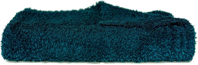 SARANONI Bamboni Luxury Baby Blanket | Cozy & Soft Plush Receiving Blankets | Perfect for Girls & Infant Baby Boy Blankets | Nautical Blue - 30” x 40"