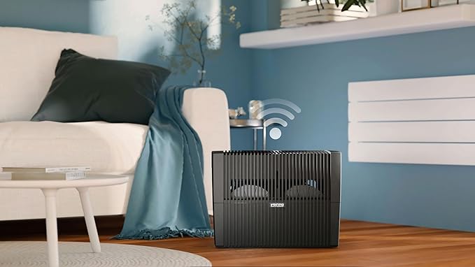 AH555 Original Connect Filter-Free Evaporative Humidifier - Spaces up to 645 ft² - Black - WiFi Compatible