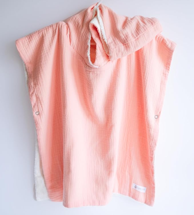 Hooded Poncho Towel for Babies, Kids, and Toddlers - Versatile Swim and Bath Coverup for Beach and Pool Fun