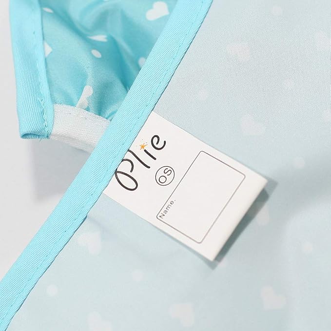 Long Sleeve Waterproof Bib for Toddlers – Feeding Smock for Baby Mealtime, Self-Feeding, Painting & Messy Play, BPA-Free