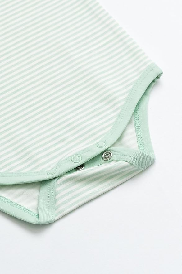 MONICA + ANDY Baby Organic Short Sleeve Jack + Jill Bodysuit