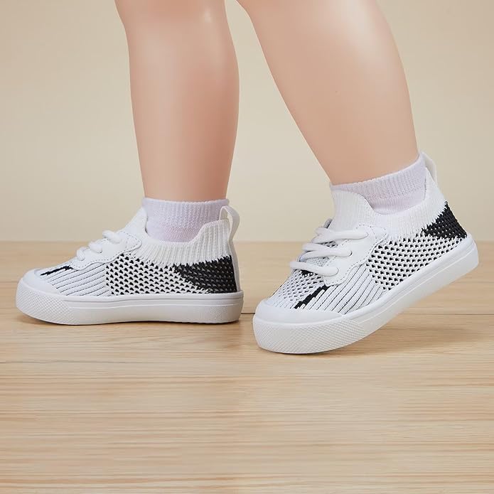 BMCiTYBM Baby Sneakers Girls Boys Lightweight Breathable Mesh First Walkers Shoes 6-24 Months