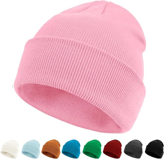 ZOORON Toddler Beanie Baby Boys Girls Beanies Kids Winter Hats Children Knit Warm Caps Soft Ski Hat