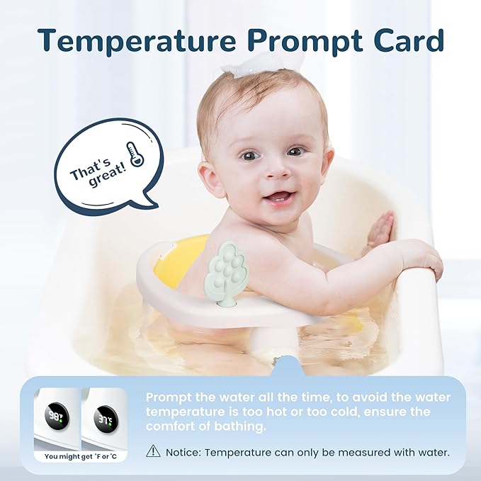 Coldew Baby Bath Seat for Babies 6 Months & Up, Non-Slip Toddler Bath Seat for Baby Sitting Up, Safe Baby Bath tub Seat with Suction Cups, Soft Cushion, Baby Bath Chair Yellow