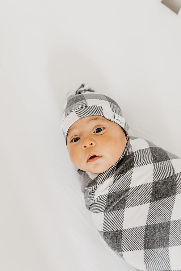 Copper Pearl Baby Swaddle Blanket - Premium Knit Baby Blanket, Large Soft Stretchy Receiving Blankets for Baby Boy and Girl, Swaddles for Newborn, Infant, and Toddler (Scotland)