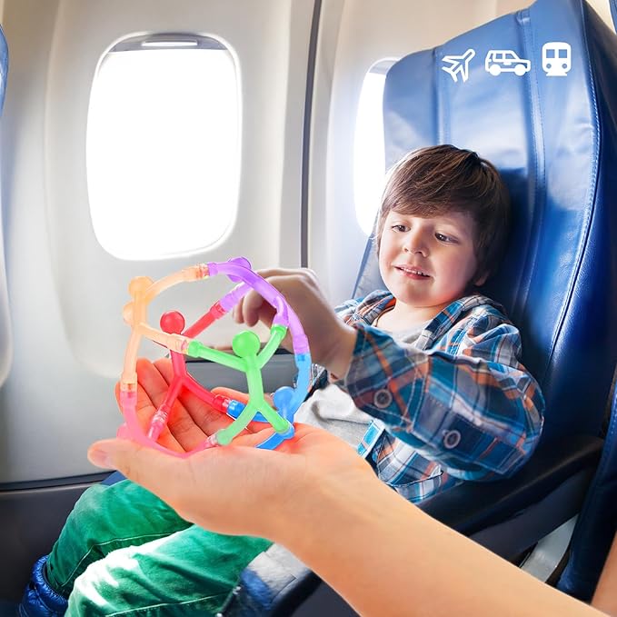 36Pcs Magnetic-People-Magnet-Men, Magnetic Travel Toys for Kids, Creative, Portable and Educational, Funny Magnets for Kids, Small Toys for Classroom Prizes, Easter Egg Stuffers, Office