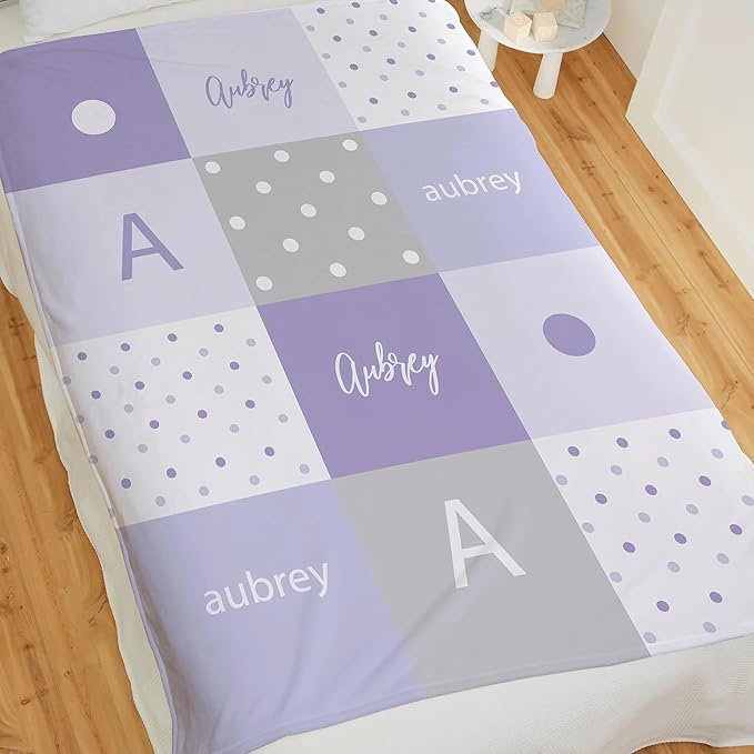 Personalized Baby Blanket for Kids Girls Boys. Custom Baby Blanket with Name for Newborn Swaddle Toddler, Nursery Decor Kids Blanket. (Sweet Baby)