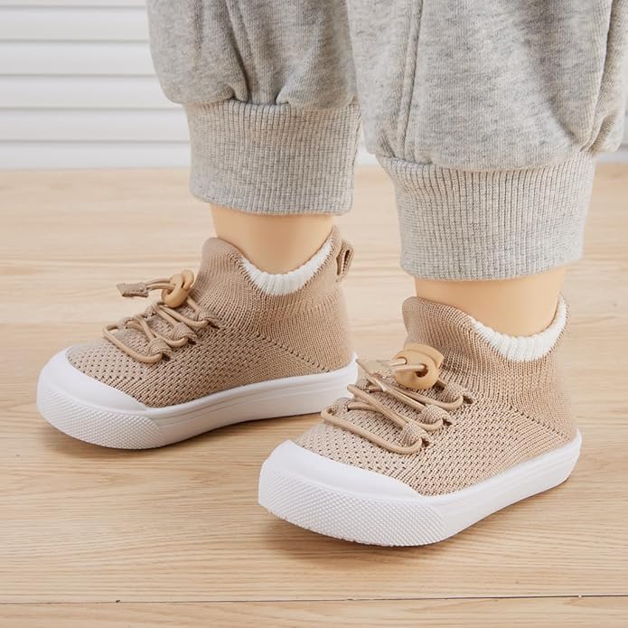 BMCiTYBM Baby Sneakers Girls Boys Lightweight Breathable Mesh First Walkers Shoes 6-24 Months