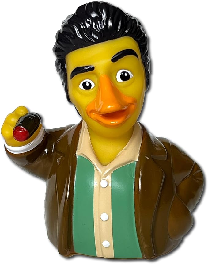 CelebriDucks - Sein-Fowl - Floating Rubber Ducks - Collectible Bath Toy Gift for Kids & Adults of All Ages