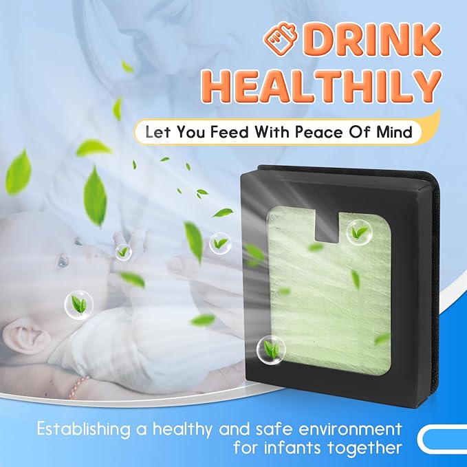 HEPA Filter Replacement Compatible with Baby Brezza Bottle Dryer Advanced and Baby Brezza Bottle Washer Pro