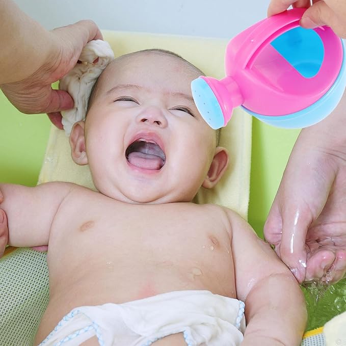 2Pcs Kids Watering Can Bath Water Can Plastic Watering Can Kids Bath Toys Beach Toys Play Sand Toys for Toddlers Kids