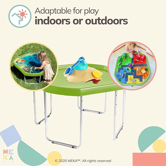 MEKA Tuff Tray Set for Sensory Play