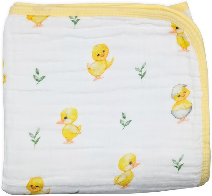 Soft Cotton Baby Blanket, Breathable Lightweight Baby Blanket for Infants Newborn Boys and Girls - Nursery, Crib, Stroller Blanket (Playful)