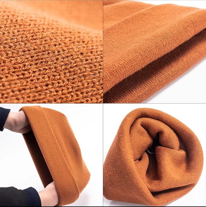 ENBAOHUI Baby Beanie Hat Newborn Winter Warm Knit Hat Kids Soft Beanie Cap Boys Girls Winter Warm Knit Hat