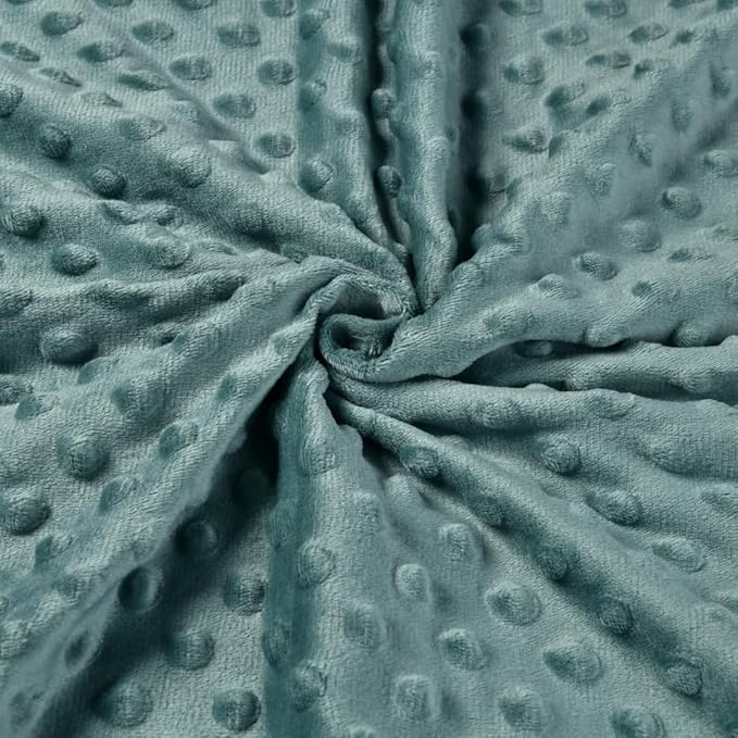 Baby Blanket, Soft Minky Warm Blanket for Boy or Girl, Receiving Blanket with Double Layer Dotted Backing for Newborns Nursery Stroller Toddlers Crib Bedding (30 x 40 Inch) Sunflower (Green Pine)