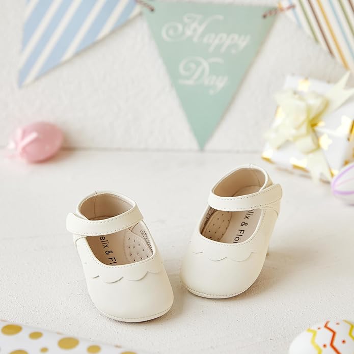 Soft Sole Baby Shoes - Infant Baby Walking Shoes Moccasins Rubber Sole Crib Shoes