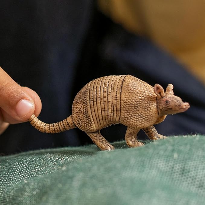 Schleich Wild Life - Wild Animal Toy Armadillo Figurine - Kids and Toddlers Ages 3+