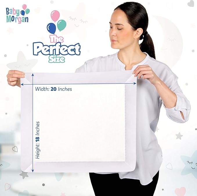 Thermal Waffle Knit Baby Blanket - Soft Breathable Mini Blanket for Newborns and Infants - Toddler Blankey for Strollers, Travel, Naptime, Nursery and More - 18" x 20" (White, Satin Trim)