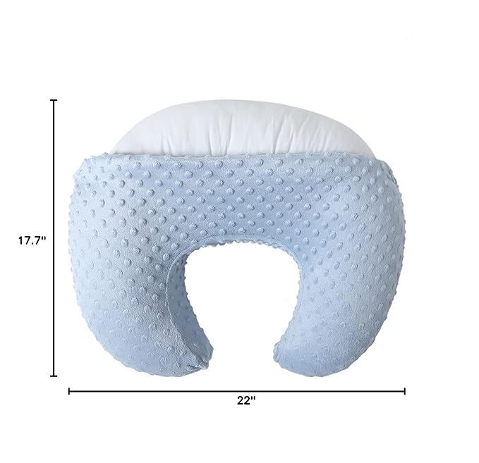 Nursing Pillow for Breastfeeding, Breast Feeding Pillows for Mom, Nursing Pillows for Newborn Baby Support, Nursing Pillow and Positioner with Removable Cover