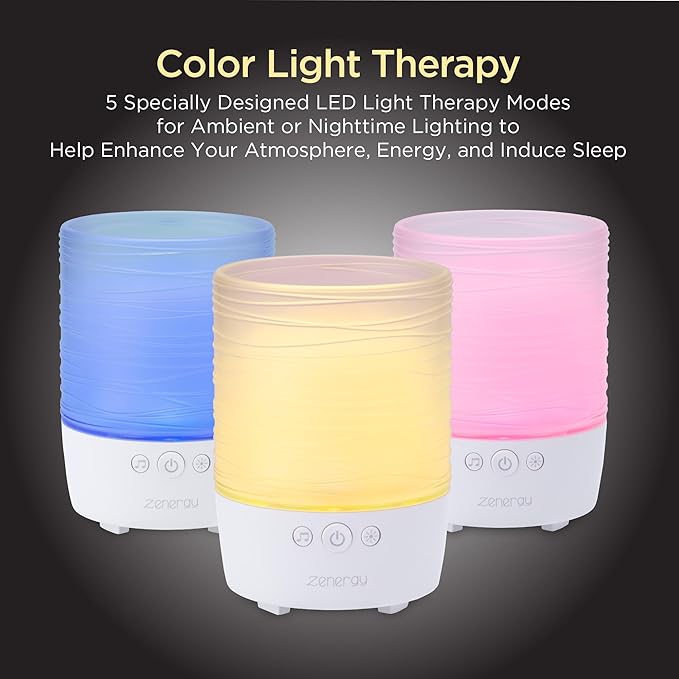 iHome Zenergy Candle Portable Bluetooth Meditative Light and Sound Therapy Candle with Candle Effect, Sound Therapy, and Breathing Guide