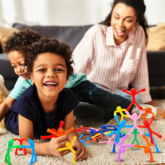 36Pcs Magnetic-People-Magnet-Men, Magnetic Travel Toys for Kids, Creative, Portable and Educational, Funny Magnets for Kids, Small Toys for Classroom Prizes, Easter Egg Stuffers, Office