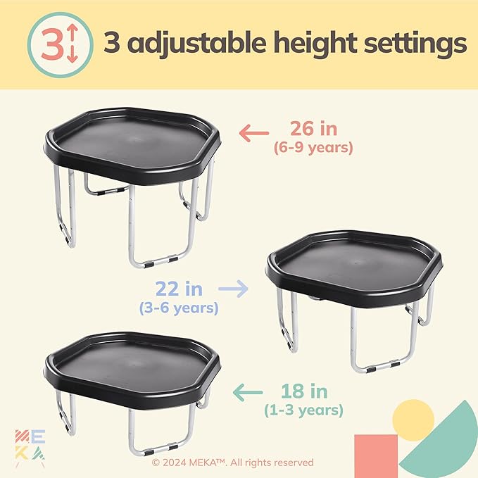 MEKA Tuff Tray Set for Sensory Play