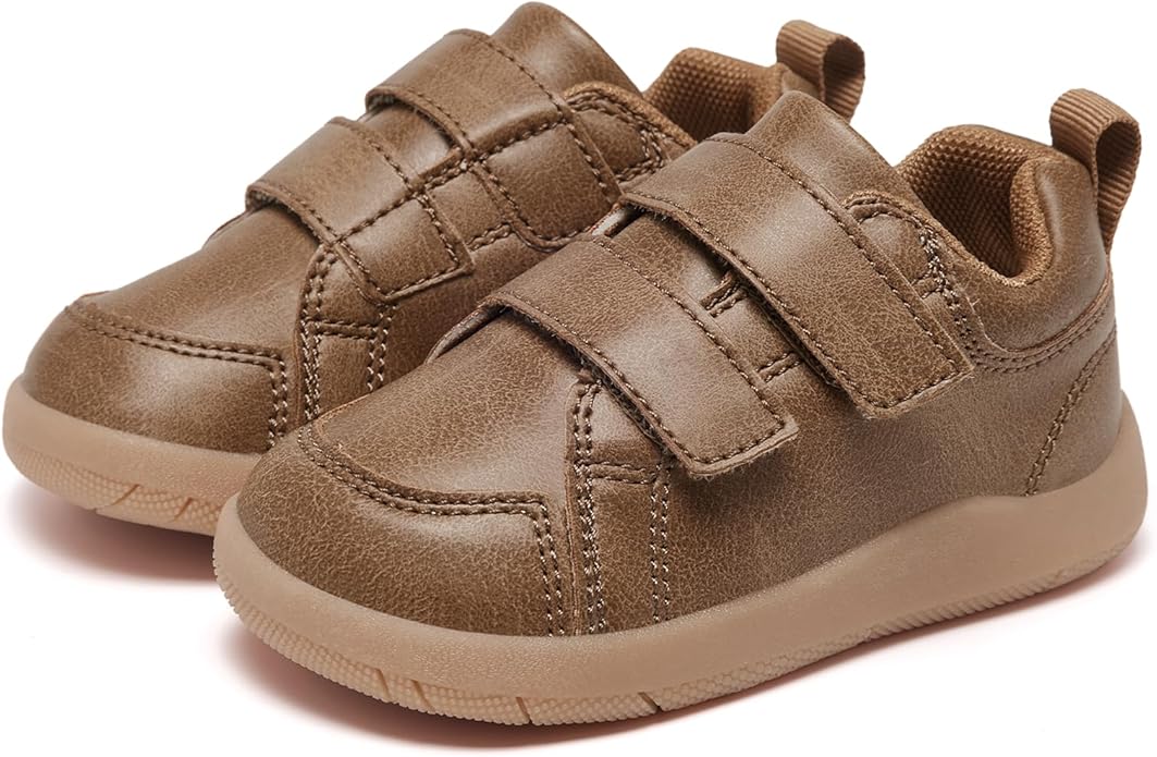 MORENDL Wide Toe Box Shoes Toddler Barefoot Shoes Baby Walking Shoe Boy Girl Non-Slip Zero Drop Minimalist Sneakers Comfort Tennis Outdoor Activities