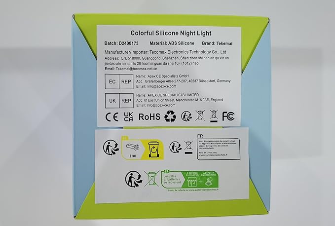 Night Light for Kids, Bedside lamp, Bedroom Light, LEDs Lights, lamp Kids, Baby Nursery lamp, Break Resistant, Eye Caring, Adjustable Brightness & Color, Touch Control - Medium Fox