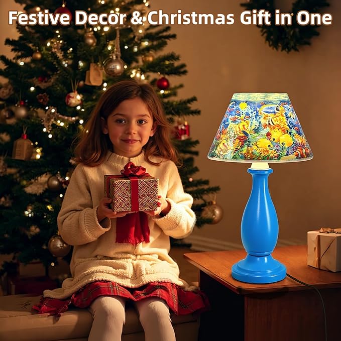 3d Puzzle Night Light, 3d Puzzle for Adults & Kids, 124 PCS 3D Jigsaw Puzzles with LED Light for Kids Room, 3D Puzzles for Kid Ages 8-13, Bedside Table Lamp, Gifts for Kid, Adult, Women, Teen