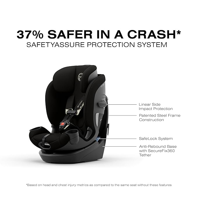 Callisto G 360 Select Rotating All-in-One Convertible Car Seat - Black