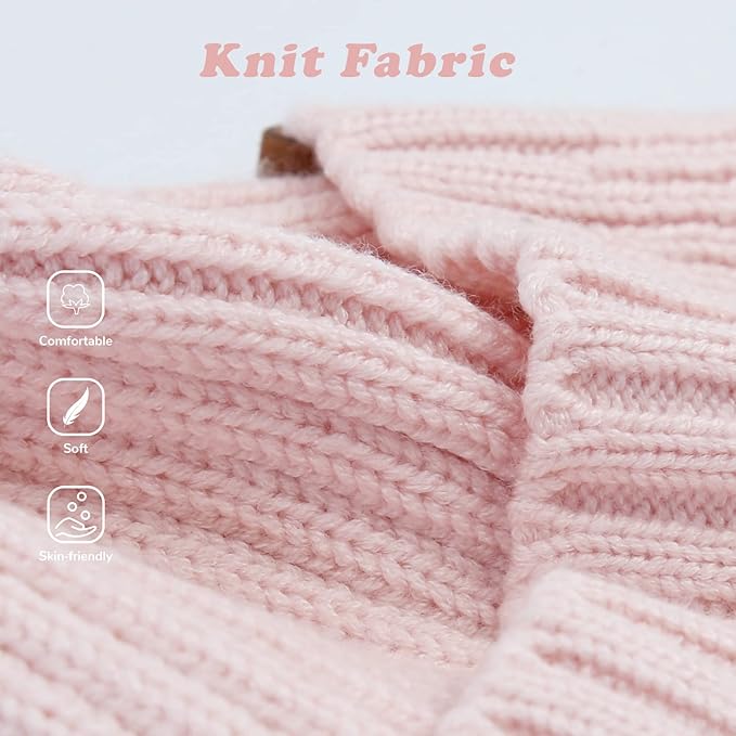 POXIMI Baby Boy Winter Hat Toddler Warm Beanie Girl Knit Hats with Earflap Kid Cute Earmuffs