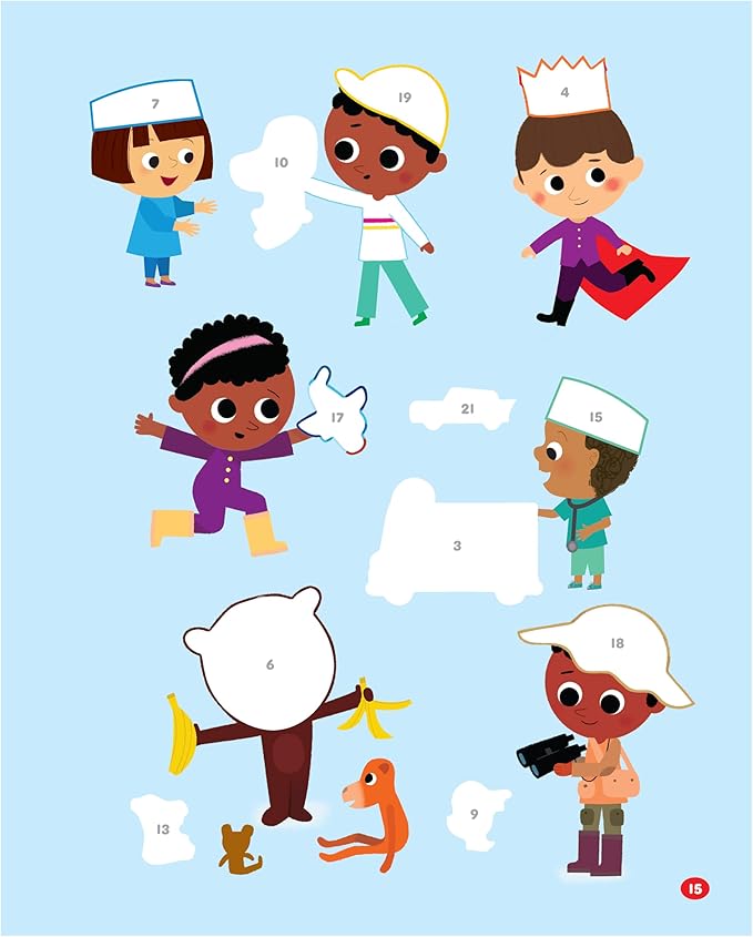 Toddler Sticker Activity Book Includes 500+ Stickers - Learn ABCs, Counting, Colors and More for Kids Ages 2 - 5 (Start Little Learn Big Series)