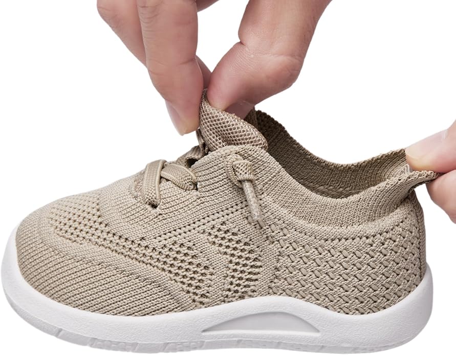 MORENDL Toddler Shoes Baby Walking Sock Shoes Infant Sneakers 0-4 Years Boy Girl Barefoot Tennis Shoe Non-Slip Brethable