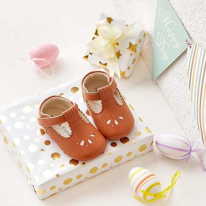 Soft Sole Baby Shoes - Infant Baby Walking Shoes Moccasins Rubber Sole Crib Shoes