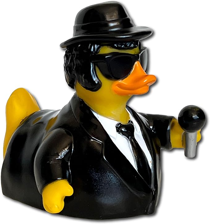 CelebriDucks - Joliet Drake - The Cruise Brothers - Floating Rubber Ducks - Collectible Bath Toy Gift for Kids & Adults of All Ages