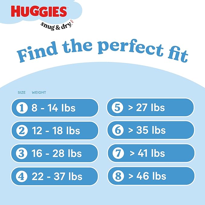 Huggies Size 2 Diapers, Snug & Dry Baby Diapers, Size 2 (12-18 lbs), 234 Count (3 Packs of 78), Packaging May Vary