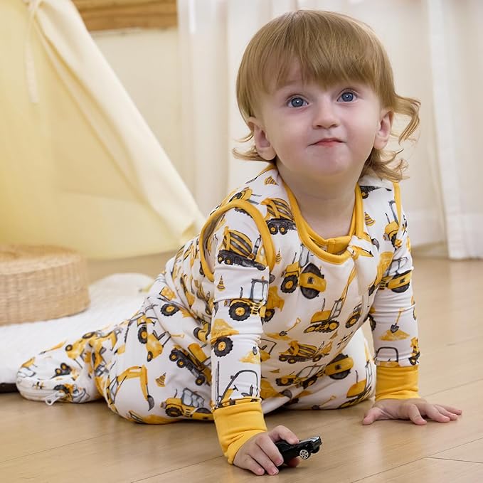 Bamboo Viscose Sleep Sack for Babies and Toddlers 1.0 Tog Wearable Blanket 2-Way Zipper Baby Shower Gifts