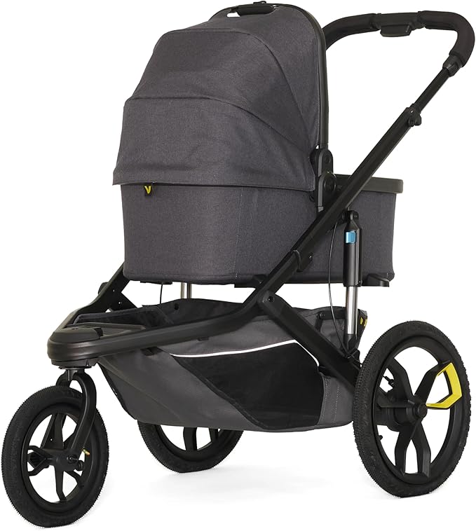Veer Switch&Jog Jogging Stroller with Neoprene Grips | 3 Wheel All-Terrain Jogger Stroller with Switchback Seat | Shock Absorbing, Durable, Maneuverable, Collapsible